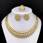 High Quality Dubai Gold Plated Jewelry Set For Women