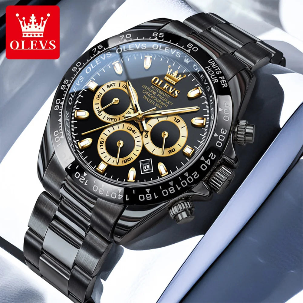 Olevs 6638 Fashion Men's Original Automatic Mechan