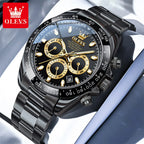 Olevs 6638 Montre Automatique Mécanique Originale pour Homme, Tendance