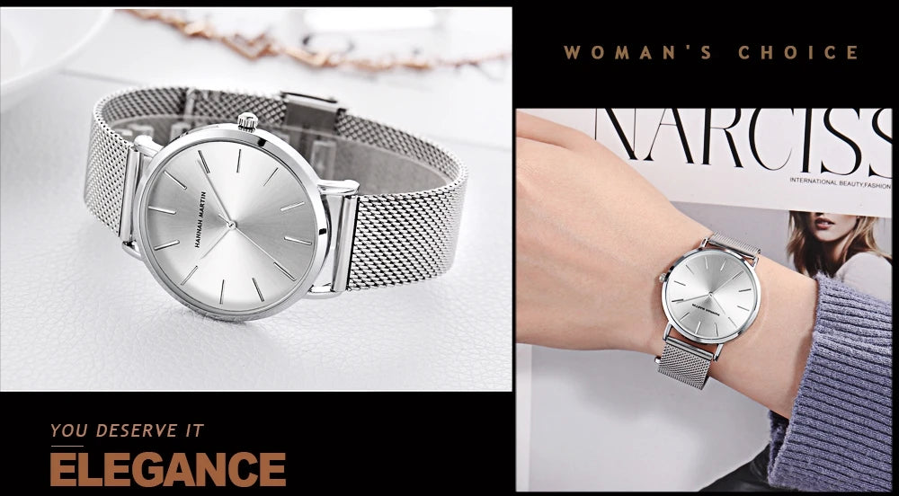 2023 New Women Bracelet Watch 1 Set Japan Quartz