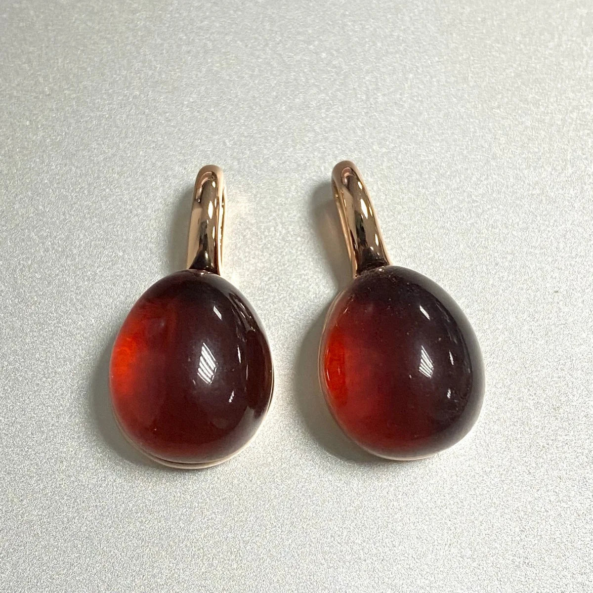 Women  Classic Waterdrop Earrings Simple Gold