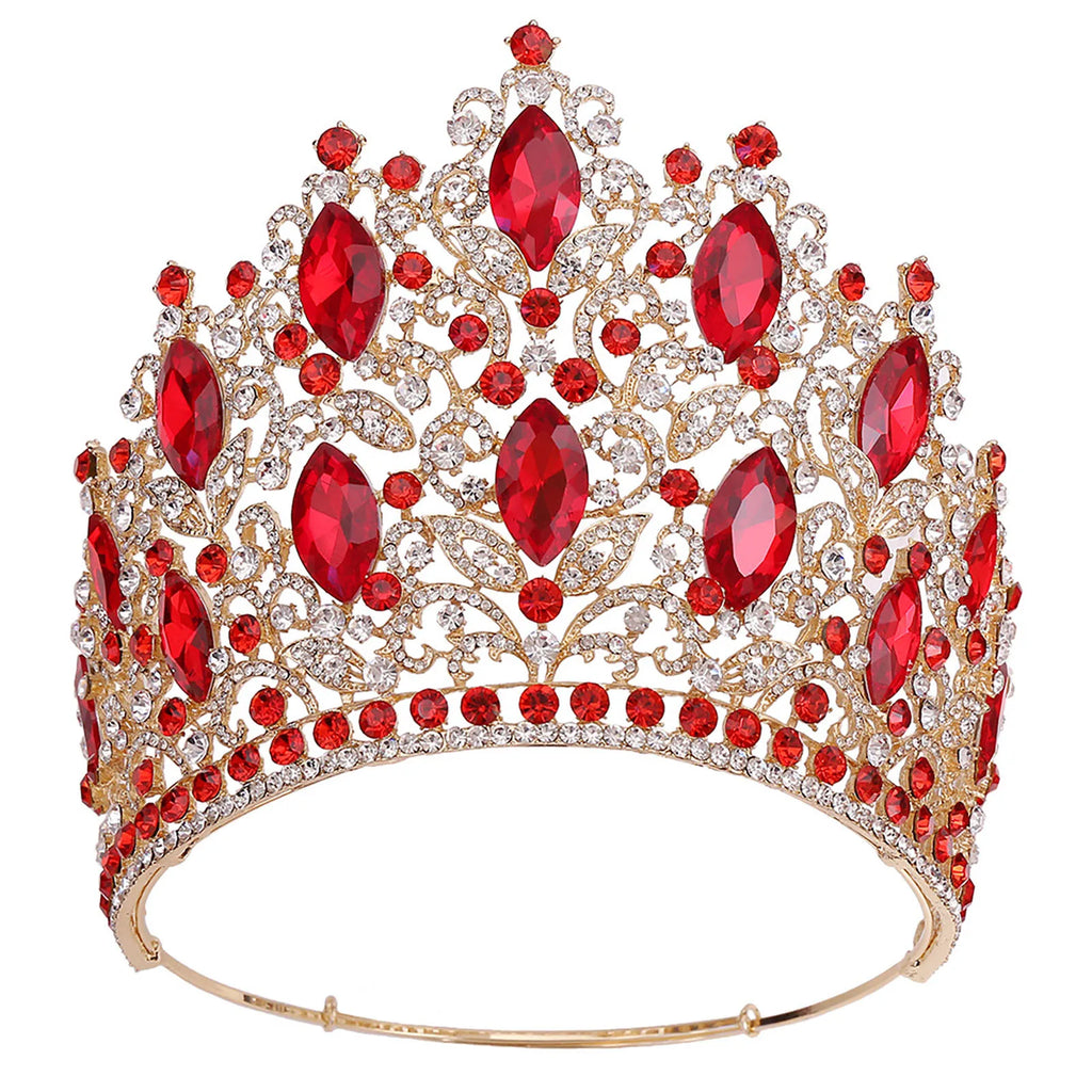Luxury Wedding Tiaras For Bride Crystal Rhinestone