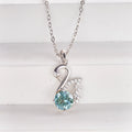 Echte Moissanit-Halskette 1 Karat 925 Sterling Silber