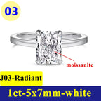 1-3CT Moissanite D Color VVS Diamond Women's Oval - add-box / J03-radiant-1ct / 7, add-box / J03-radiant-1ct / 8, add-box / J03-radiant-1ct / 5, add-box / J03-radiant-1ct / 6, add-box / J03-radiant-1ct / 9, add-bag / J03-radiant-1ct / 9, add-bag / J03-radiant-1ct / 7, add-bag / J03-radiant-1ct / 8, add-bag / J03-radiant-1ct / 5, add-bag / J03-radiant-1ct / 6