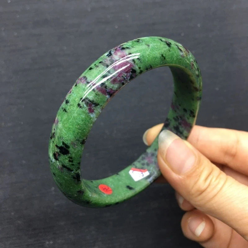 Red and Green Treasure Bracelet, Women's, Flat.