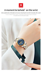 Olevs 5567 Women's Quartz Watches Simple Elegant.