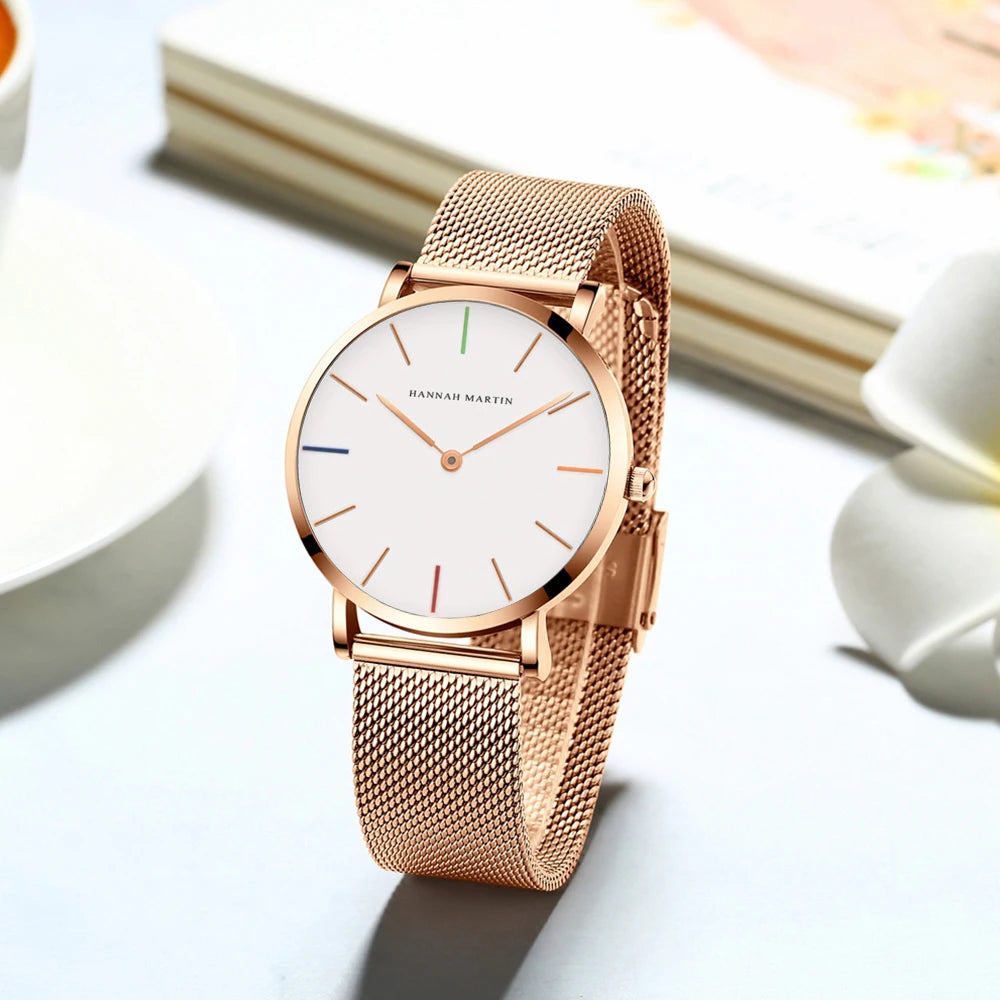 2023 New Women Bracelet Watch 1 Set Japan Quartz