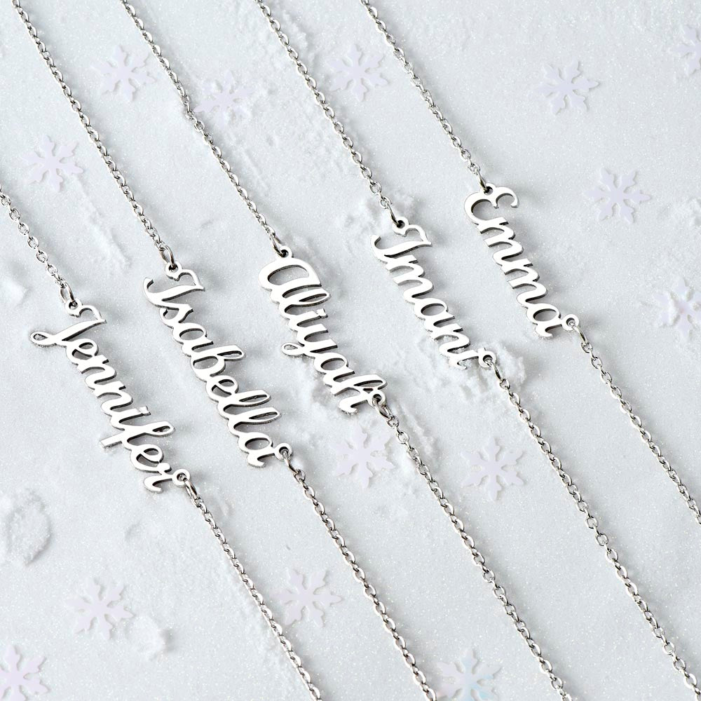 Personalized Name Necklace Custom Jewelry Gift for Her